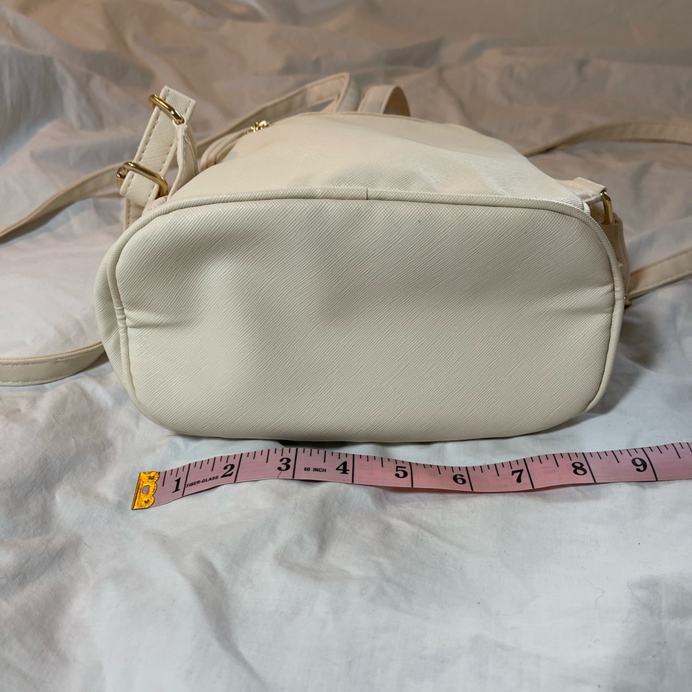 Ihayner Cream Mini Backpack/Purse - Picture 5 of 10